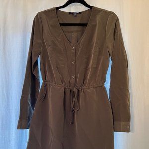 Green Long Sleeve Dress